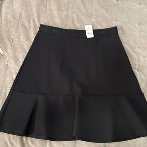 Loft black skirt, NWT